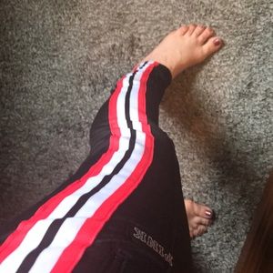 Pink Track Pants